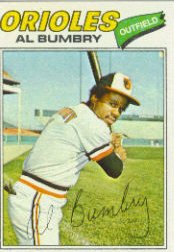 1977 Topps Baseball Cards      626     Al Bumbry